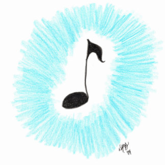 Pensando en ti/sólo una nota de la tarjeta azul