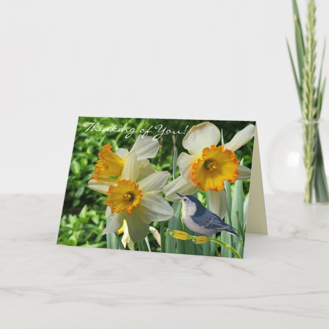 ¡Pensando en ti! Tarjeta (Anverso)