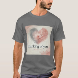 Pensando En Tu Camiseta Del Corazón Para Los Hombr