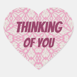 Pensando en tu pegatina del corazón