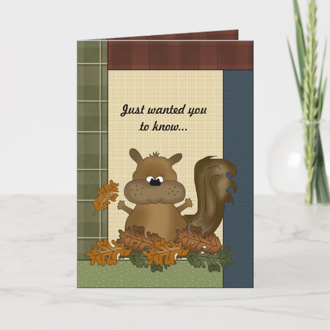 Pensando en tu tarjeta (Anverso)