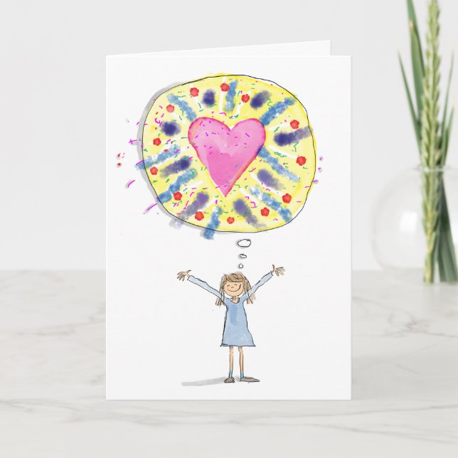 Pensando en tu tarjeta de felicitación (Anverso)