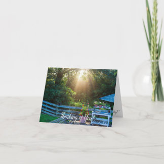 Pensando en tu tarjeta de nota.