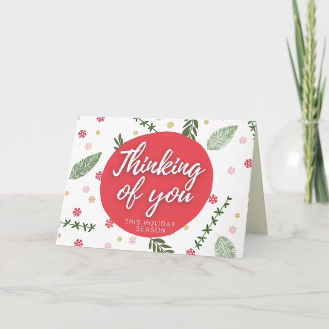 Pensando En Tu Tarjeta De Vacaciones (Anverso)