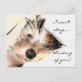 Pensando en tu tarjeta postal de Personalizable Yo