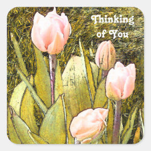 Pensando en tus pegatinas de Tulip