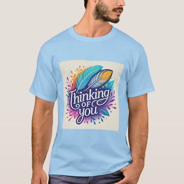 Pensando En Tus Pies Diseñar Camisetas Para Hombre (Anverso)