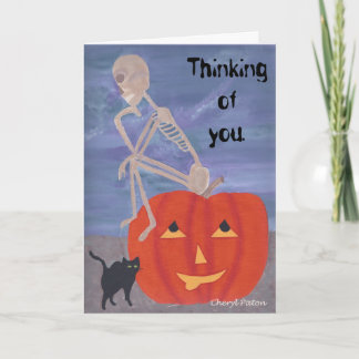Pensando en tus tarjetas de Halloween de la Calaba