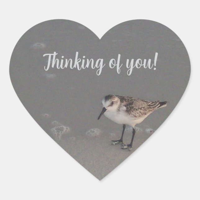 Pensando en usted Pegatina (Anverso)