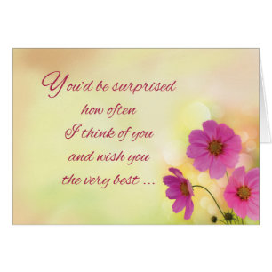 Pensando En Ustedes Flores Rosa