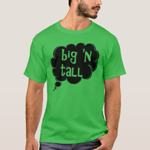 pensar camiseta grande y alta de dalDesignNZ