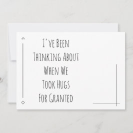 Pensar En Cuándo Nos Damos Por Sentados Los Abrazo