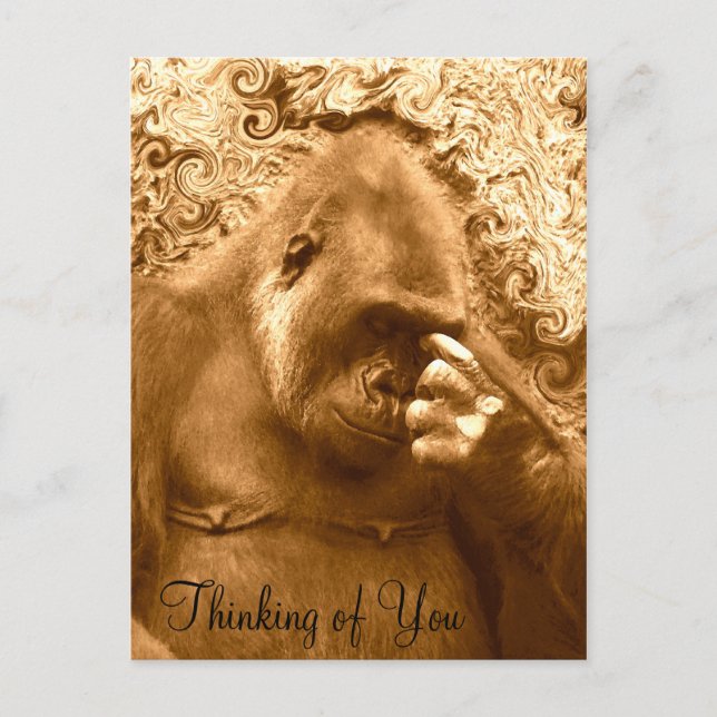 Pensar en la tarjeta postal (Anverso)