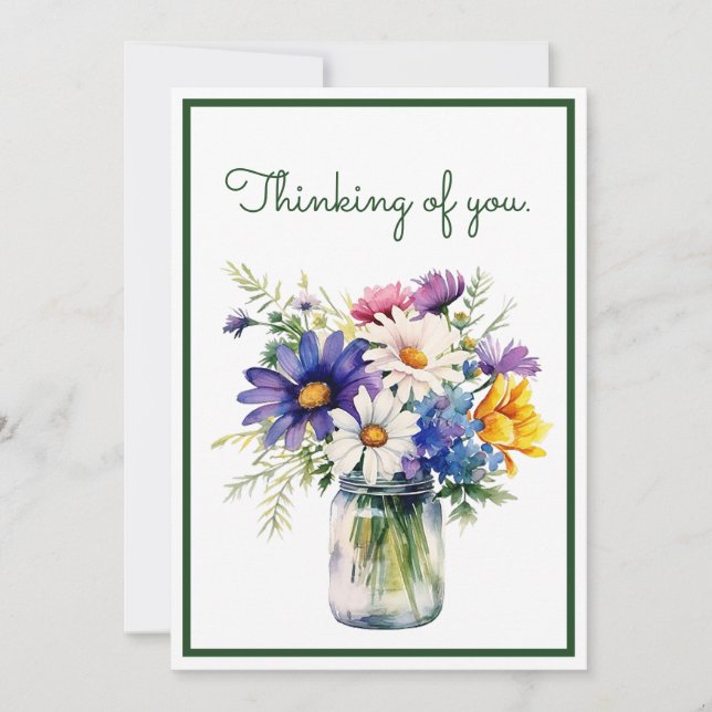 Pensar en ti Personalizar de las flores acuáticas (Anverso)