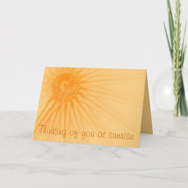 Pensar En Tu Naranja Resumen Plantilla De Sunshine (Anverso)