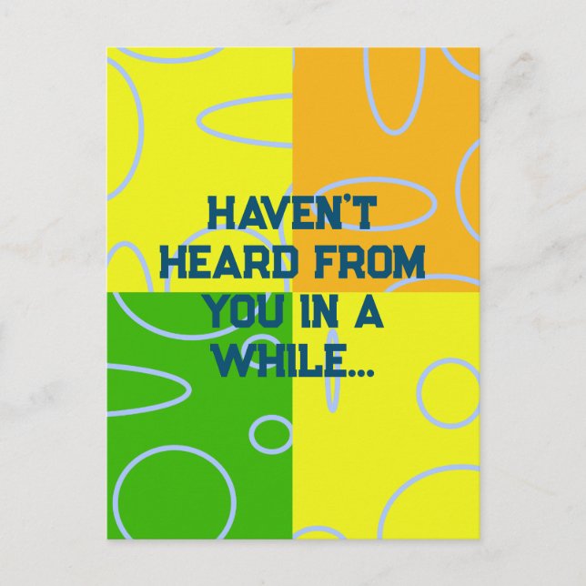 Pensar en tu postal (Anverso)