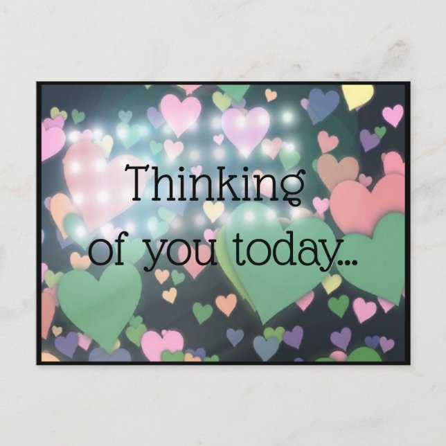 Pensar en tu postal (Anverso)