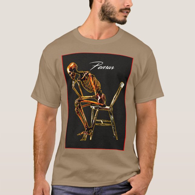 Pensar: La Camiseta de la Declaración Reflexiva (Subido por el creador)