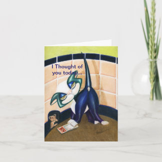 Pensé en ti hoy, nota carta, de Alma Lee