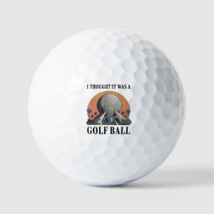 Pensé que era una bola de golf Amante divertido de
