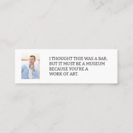 Pensé que era una tarjeta de llamadas con fotos de