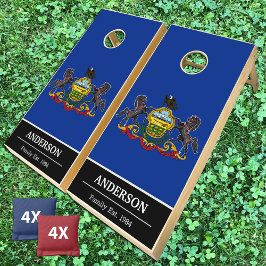 Pensilvania y Bandera personalizada / Diversión fa