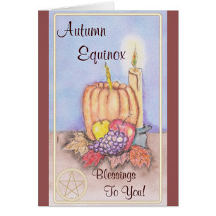 Pentáculo de Bendiciones del Equinox Mabon de Otoñ