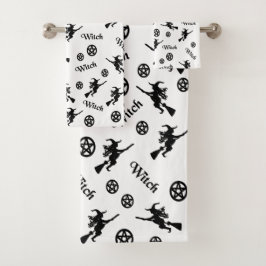 Pentáculos negros y brujas en los cuartos