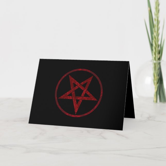 Pentagram del diablo Rojo (Anverso)