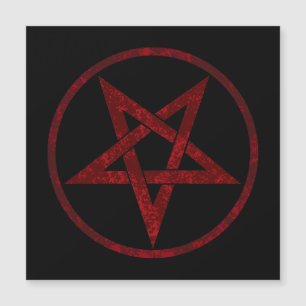 Pentagram del diablo Rojo