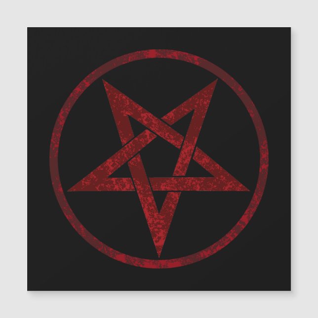 Pentagram del diablo Rojo (Anverso)