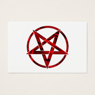 Pentagram del diablo Rojo