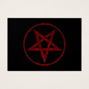 Pentagram del diablo Rojo