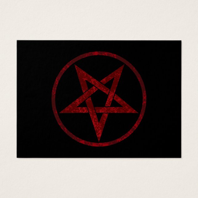Pentagram del diablo Rojo (Frente)