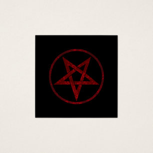 Pentagram del diablo Rojo