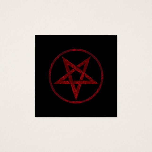 Pentagram del diablo Rojo (Anverso)