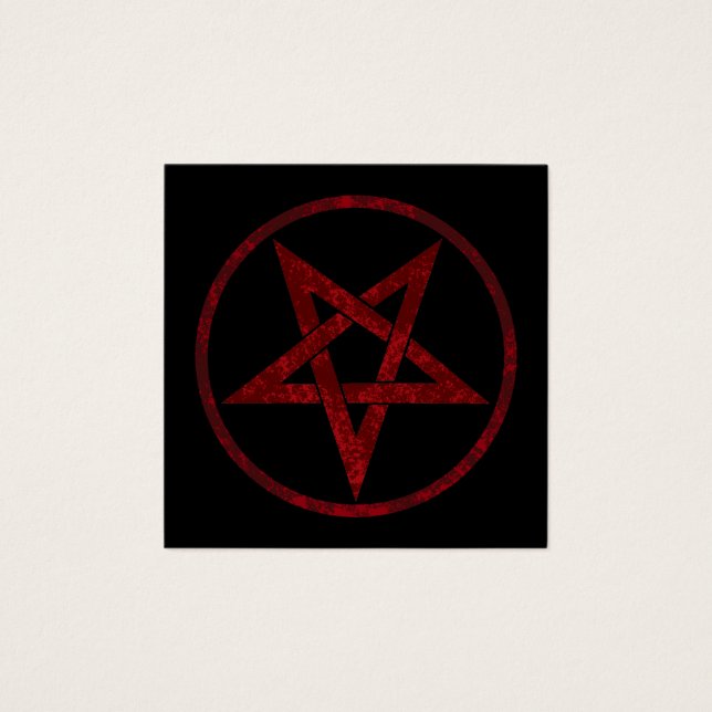 Pentagram del diablo Rojo (Anverso)