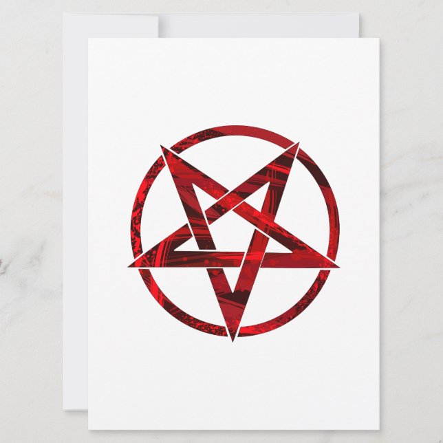 Pentagram del diablo Rojo (Anverso)