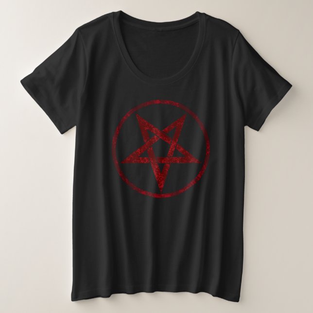 Pentagram del diablo Rojo (Anverso del diseño)