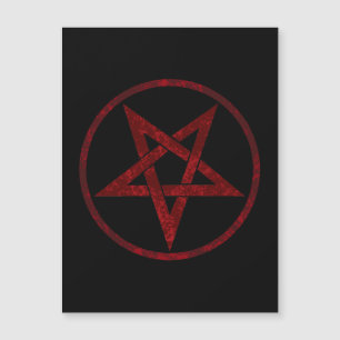 Pentagram del diablo Rojo