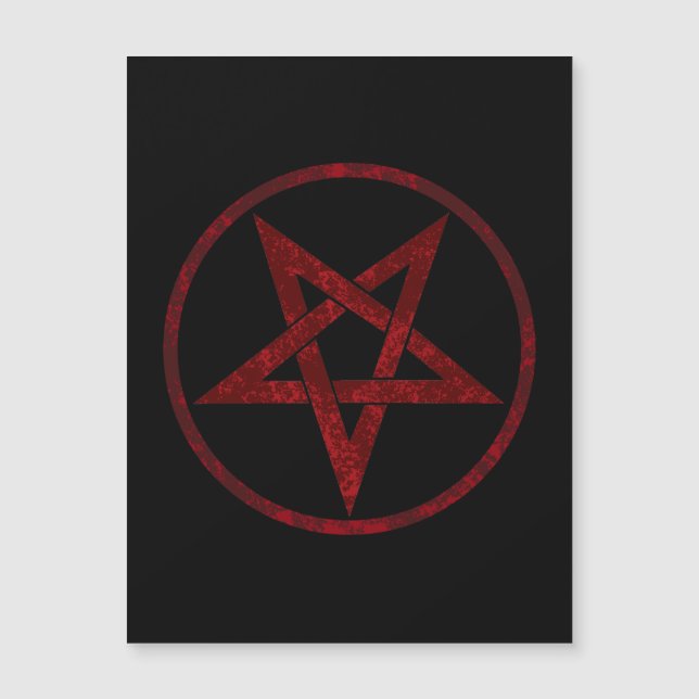 Pentagram del diablo Rojo (Anverso)