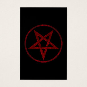 Pentagram del diablo Rojo