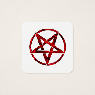 Pentagram del diablo Rojo