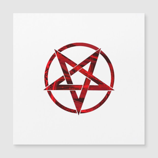Pentagram del diablo Rojo (Anverso)
