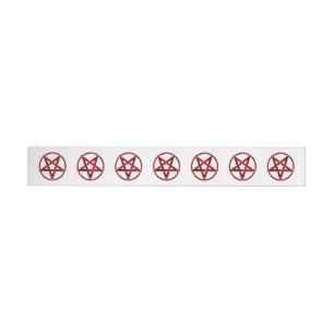 Pentagram del diablo Rojo