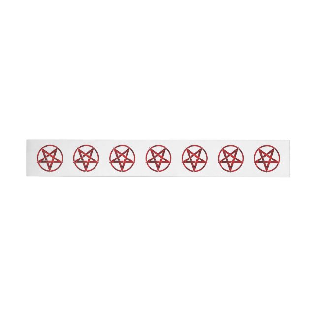 Pentagram del diablo Rojo (Individual)