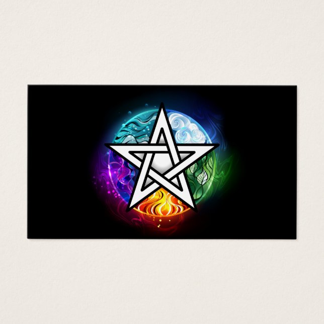 Pentagrama de Wiccan (Frente)
