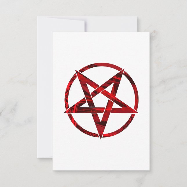 Pentagrama del Diablo Rojo (Anverso)