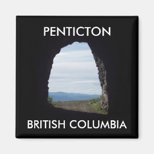 PENTICTON, imán del refrigerador de la COLUMBIA