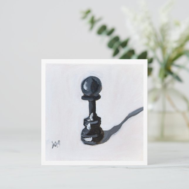 Peón (B) (Anverso de pie)